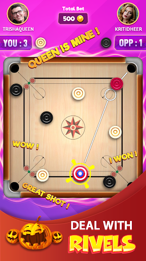 Carrom World 2020: Free Multiplayer Board Game Screenshot 2