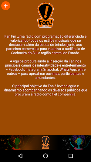 Rádio Fan FM Screenshot 3