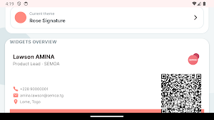 vCard - Virtual Business Card Screenshot 3