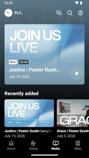 Peninsula Life Church Screenshot 1