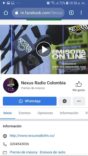 Nexus Radio Colombia Screenshot 2