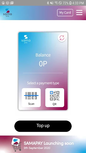 SamaPay Screenshot 1