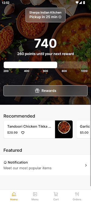 Sherpa Indian Kitchen Screenshot 0