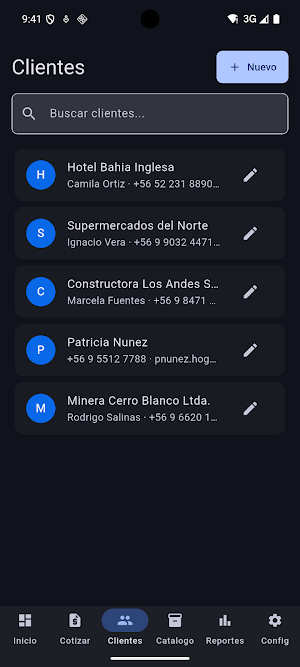 GH Cotizaciones Screenshot 2