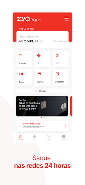 ZYO BANK Screenshot 1
