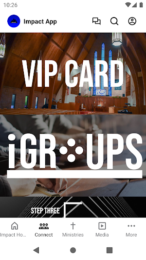 Impact Life App Screenshot 1