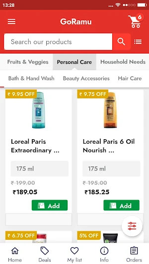 GoRamu - Grocery Delivery Screenshot 3