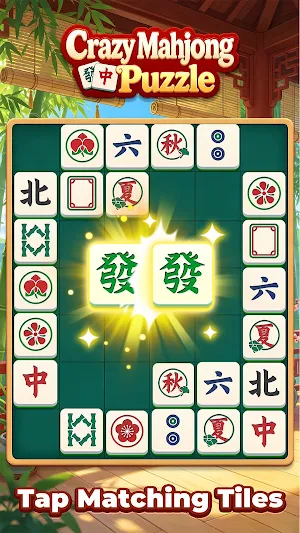 Crazy Mahjong Puzzle Screenshot 1