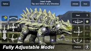 Ankylosaurus Mannequin Screenshot 0