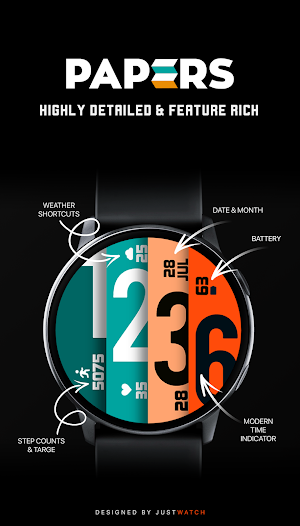 Papers - Watch Face Screenshot 2