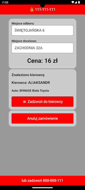 Bi.tax - Taxi Białystok Screenshot 1