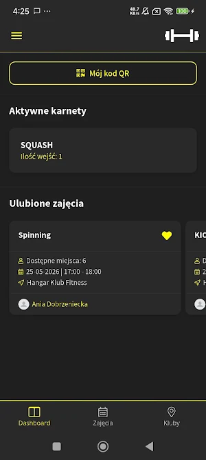 HANGAR Fitness Screenshot 2
