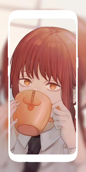 Makima Chainsaw Man Wallpaper Screenshot 2