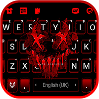 Neon Horror Mask Theme