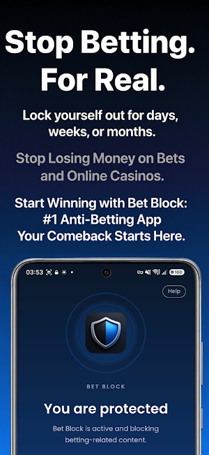 Bet Block - Stop Gambling Now Screenshot 0