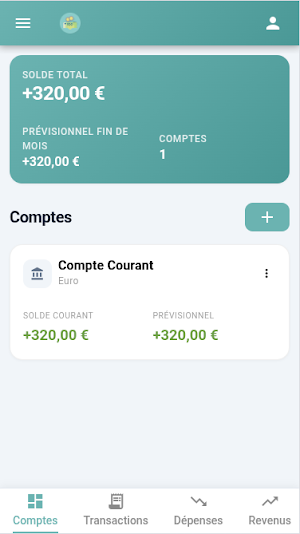 Mon Compte – Budget & Dépenses Screenshot 0