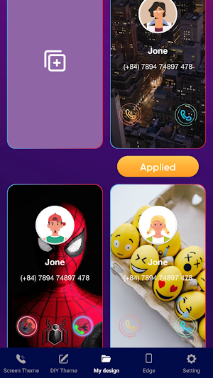 Photo Dial: Caller Screen app Screenshot 1