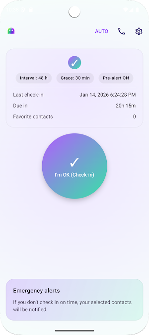 Demumu Pro – Personal Safety Screenshot 1
