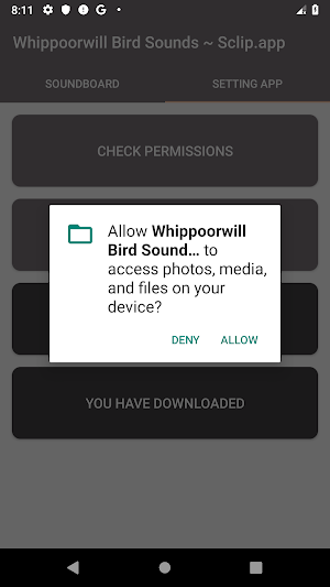 Whippoorwill Bird Sound Collections ~ Sclip.app Screenshot 1