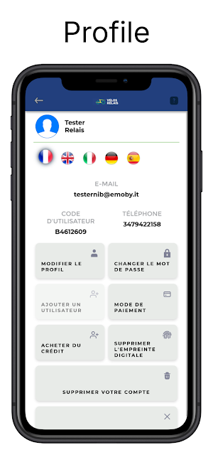 Vélo Relais Screenshot 2