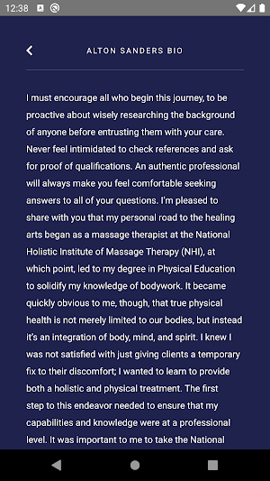 Spiritual Fitness Screenshot 2