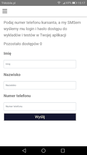 Vademecum Live - Wykładowca OS Screenshot 1