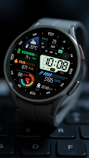 DIGI Momentum WS9 Watch Face Screenshot 1