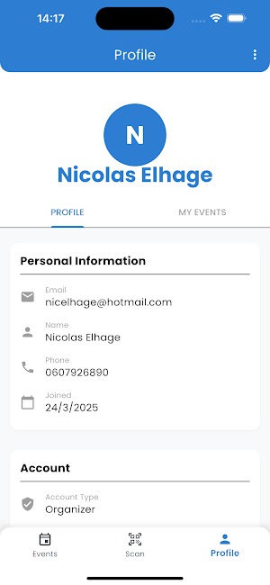 Moratwe RSVP Screenshot 2