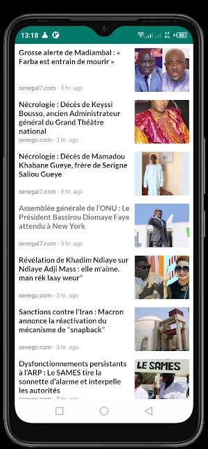Sénégal Actualités - Sen News Screenshot 3