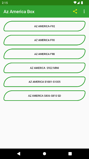 Remote for Az America box Screenshot 0