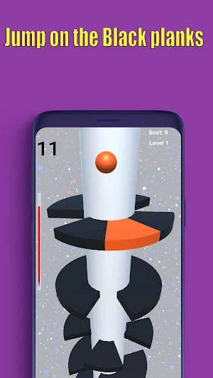 Ball Jump Game 3D Screenshot 2