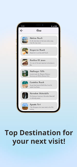 India Tourist Places Screenshot 2