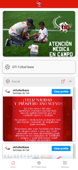 OTI Futbol Base Screenshot 1