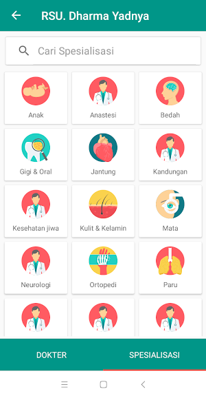 Dharma Yadnya Reservation Screenshot 2