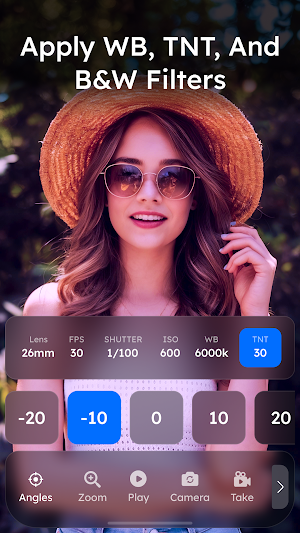 Camera Filter Zoom Blur Photo Screenshot 3