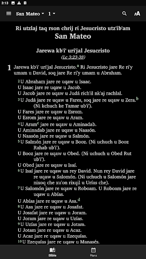K'iche' Bible (San Andrés) Screenshot 2