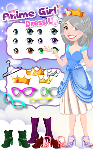 Anime Girl Dress Up Screenshot 2