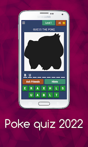 Poke quiz 2022 Screenshot 0
