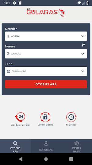 Öz Gülaras Turizm Screenshot 0