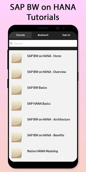 Easy SAP BW on HANA Tutorial Screenshot 0