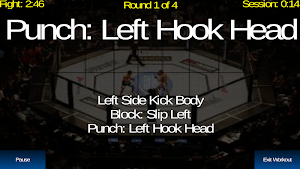 UFC Heavy Bag / Shadow Boxing Training Workouts Screenshot 1