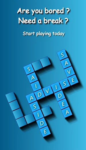 Game of Words: Fun English Daily Crossword Puzzles Screenshot 0