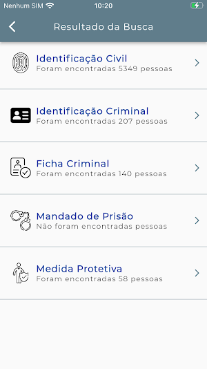 Consulta Integrada Screenshot 2
