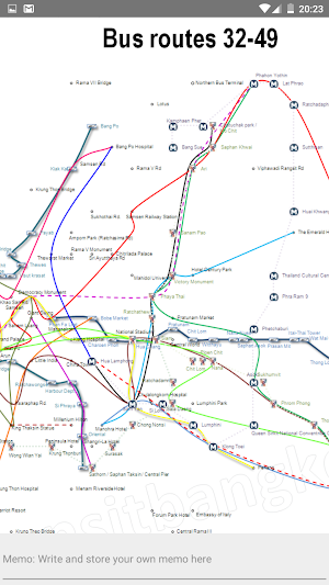 BANGKOK BUS MAP Screenshot 3