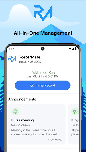 RosterMate Screenshot 1