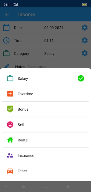 Manage personal finance Screenshot 1