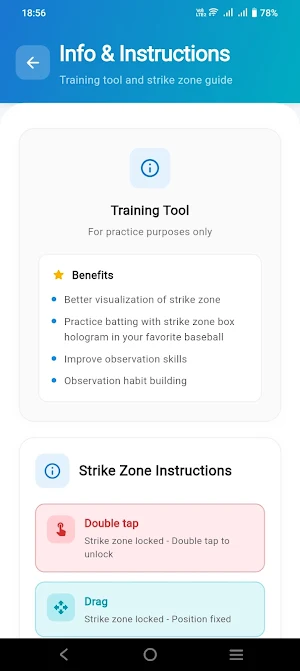 Baseball Strike Zone Box Screenshot 3
