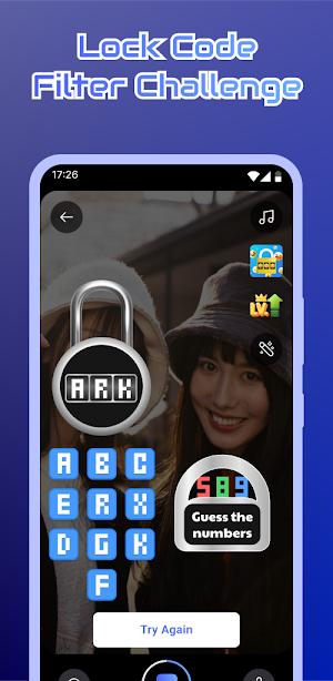 Lock Code Filter Fun Challenge Screenshot 0