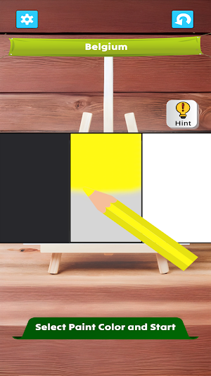 Flag painting and flags quiz Screenshot 3