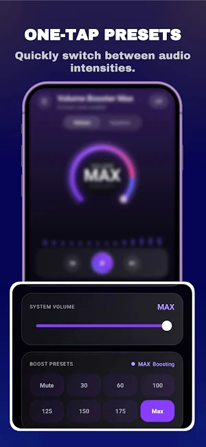 Volume Booster Max: EQ & Amp Screenshot 2